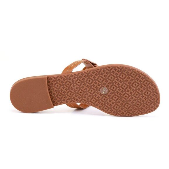 NIB Tory Burch FRINGE Miller Thong Sandals 6.5 - Picture 10 of 10